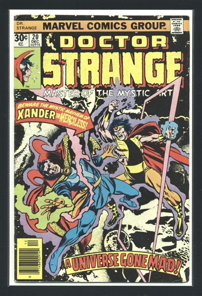 Doctor Strange (V2) #20 FN 1976 Marvel Comic Book