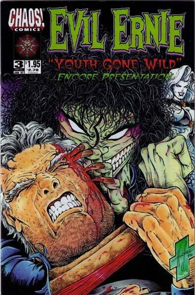 Evil Ernie: Youth Gone Wild #3 VF/NM 1997 Chaos! Comic Book