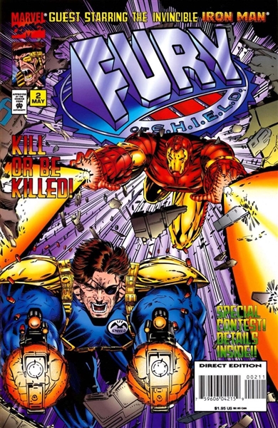 Fury of S.H.I.E.L.D. #2 NM 1995 Marvel Comic Book