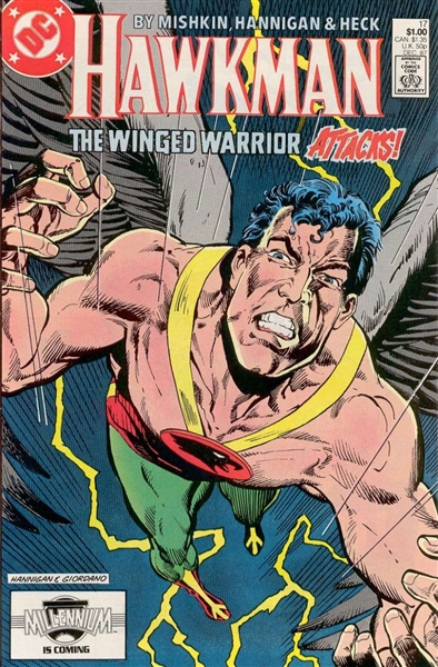 Hawkman (V2) #17 VF/NM 1987 DC Final Issue Comic Book