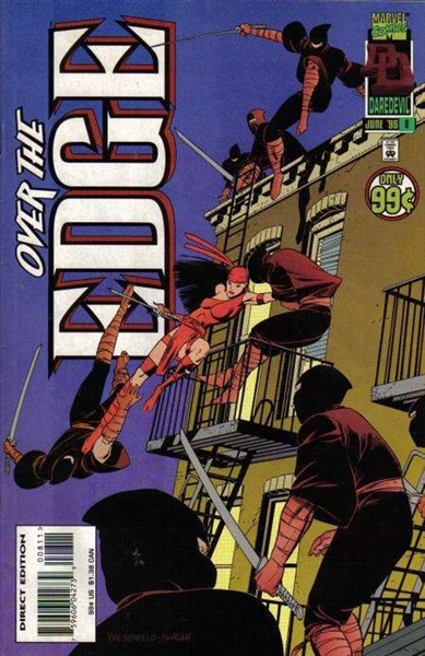 Over the Edge #8 NM 1996 Marvel Elektra Comic Book