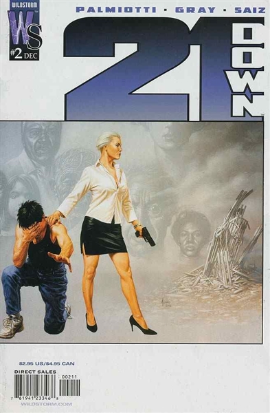 21 Down #2 VF 2002 DC (WildStorm) Joe Jusko Cover Comic Book