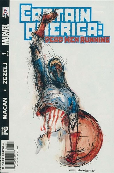 Captain America: Dead Men Running #1 VF/NM  Marvel Comic Book
