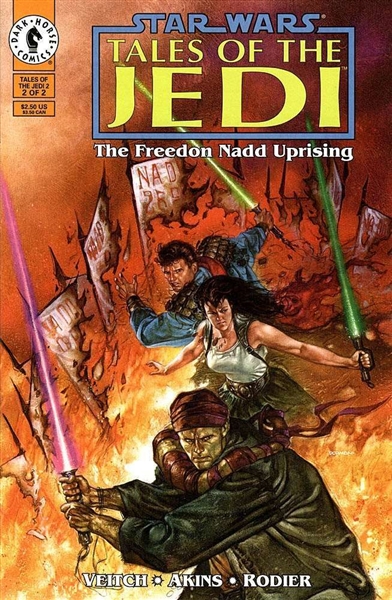 Star Wars: Tales of the Jedi—The Freedon Nadd Uprising #2 VF/NM 1994 Dark Horse