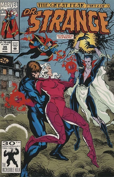 Doctor Strange: Sorcerer Supreme #39 VF/NM 1992 Marvel Comic Book