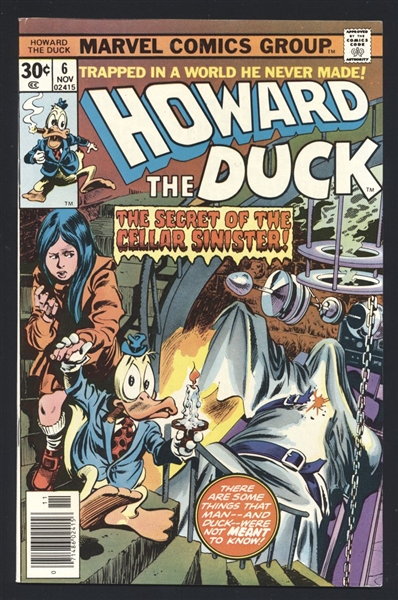 Howard The Duck #6 VF 1976 Marvel Comic Book