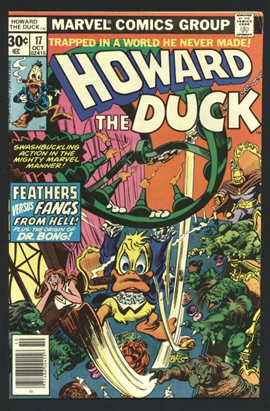 Howard The Duck #17 VF 1977 Marvel Comic Book
