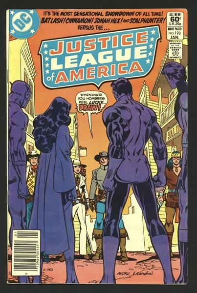 Justice League of America #198 F/VF 1982 DC Jonah Hex Comic Book