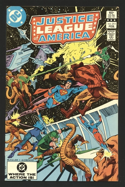 Justice League of America #203 VF/NM 1982 DC Comic Book