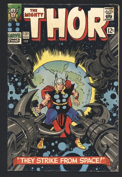 Thor #131 FN 1966 Marvel Stan Lee Jack Kirby Comic Book