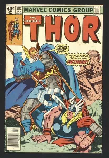 Thor #292 VG 1980 Marvel Comic Book