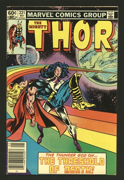 Thor #331 VG/F 1983 Marvel NEWSSTAND Comic Book