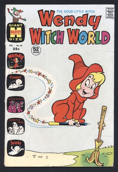 Wendy Witch World #42 VG 1971 Harvey Giant-Size Comic Book