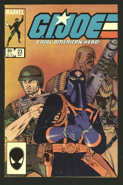 G.I. Joe, a Real American Hero #23 FN 1984 Marvel DIRECT MARKET Comic Book