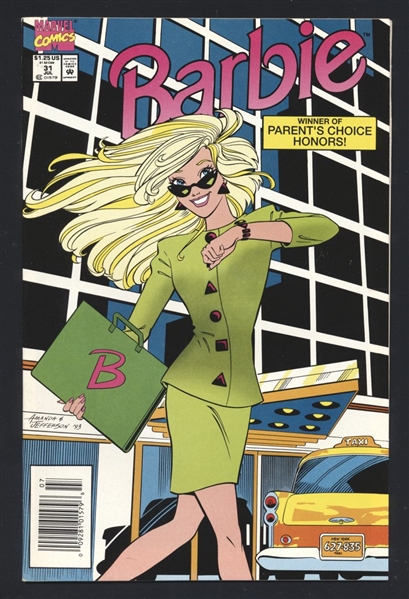 Barbie #31 NM 1993 Marvel NEWSSTAND Edition Comic Book