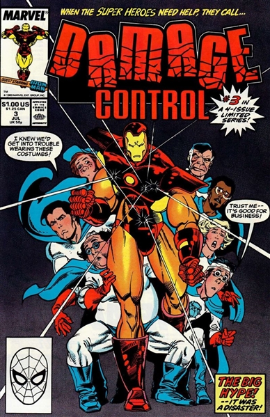 Damage Control (V1) #3 NM 1989 Marvel Comic Book