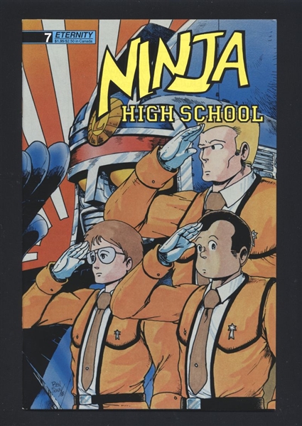 Ninja High School #7 VF/NM  Eternity Comic Book