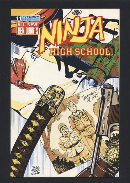 Ninja High School #11 FN  Eternity Comic Book
