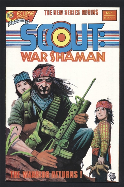 Scout: War Shaman #1 VF/NM 1988 Eclipse Tim Truman Comic Book