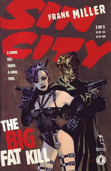 Sin City: The Big Fat Kill #2 VF/NM 1994 Dark Horse Frank Miller Comic Book