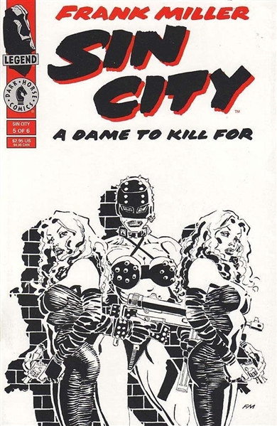 Sin City: A Dame to Kill For #5 VF/NM 1994 Dark Horse Framk Miller Comic Book