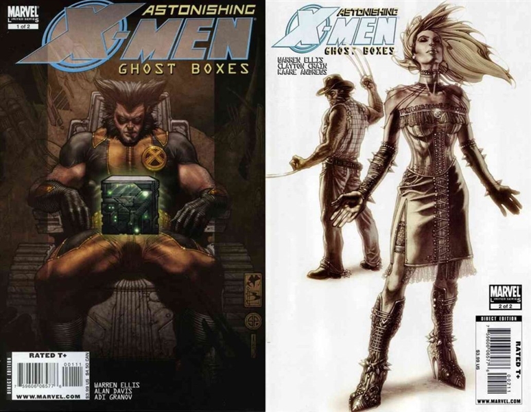 Astonishing X-Men: Ghost Boxes SET #1-2 VF 2008 Marvel Comic Book