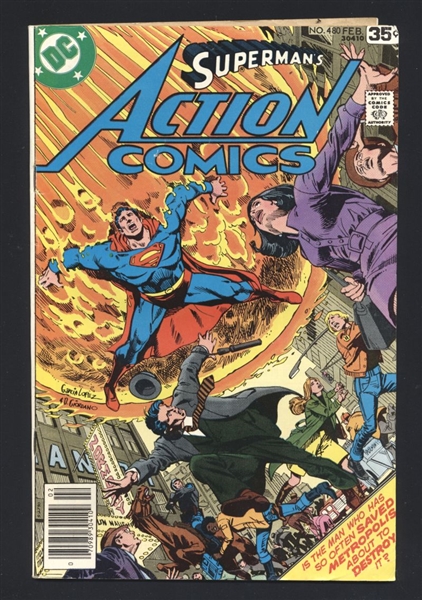 Action Comics #480 VG 1978 DC Comic Book