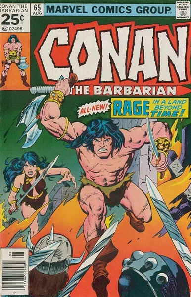 Conan the Barbarian #65 G 1976 Marvel Comic Book