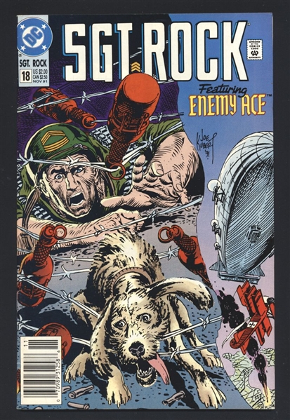 Sgt. Rock (V2) #18 NM 1991 DC NEWSSTAND Comic Book