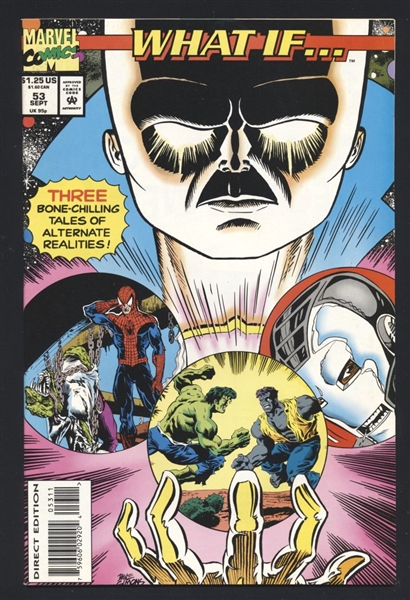 What If…? (V2) #53 VF 1993 Marvel Iron Man Hulk Spider-Man Comic Book