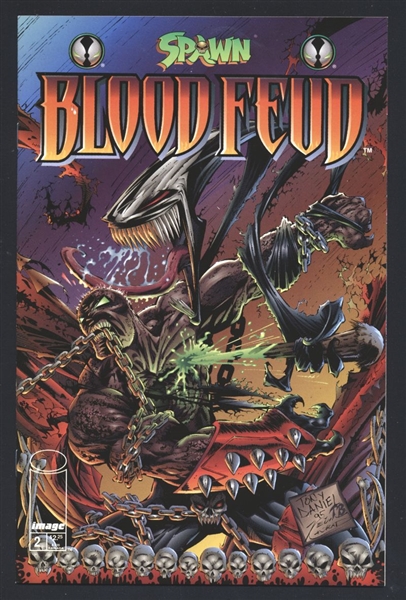 Spawn Blood Feud #2 NM 1995 Image Alan Moore Comic Book