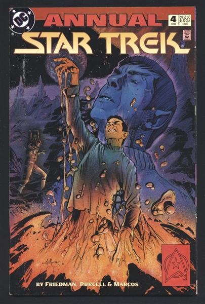 Star Trek (4th Series) Annual #4 VF 1993 DC Comic Book