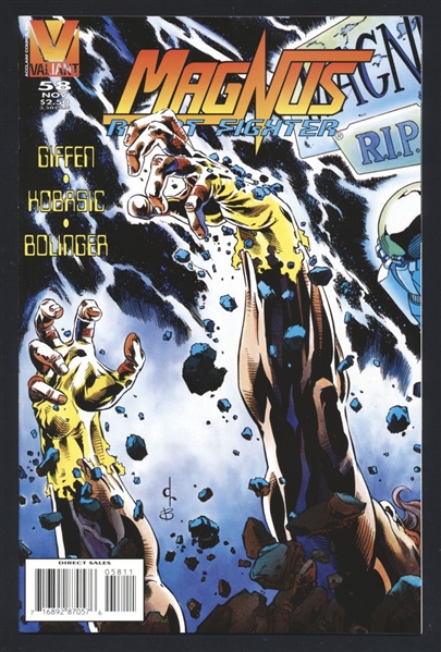 Magnus Robot Fighter (Valiant) #58 NM 1995 Valiant Comic Book