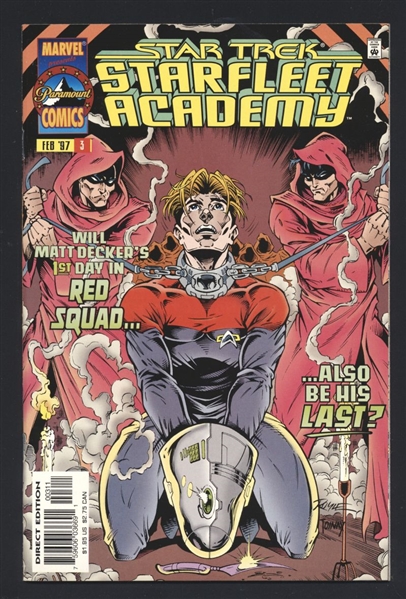 Star Trek: Starfleet Academy #3 NM 1997 Marvel Comic Book