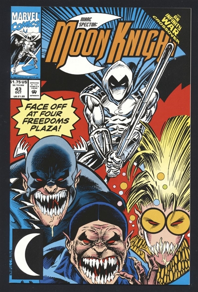 Marc Spector: Moon Knight #43 NM 1992 Marvel Infinity War Comic Book