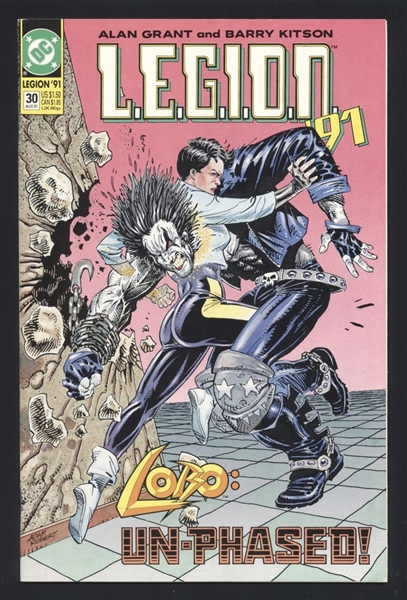 L.E.G.I.O.N. #30 NM 1991 DC Lobo 1st Ig'nea Comic Book