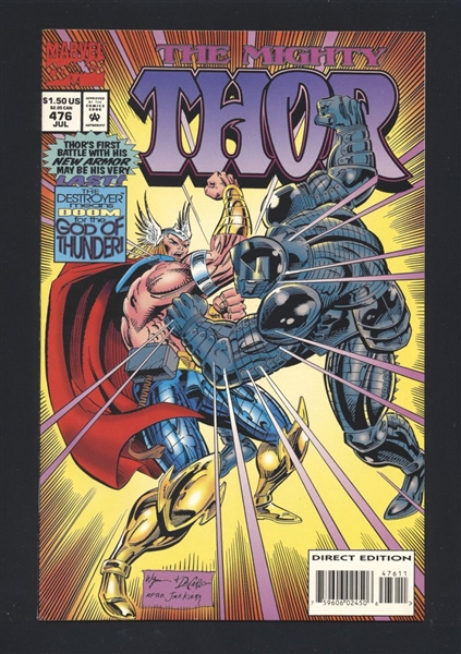 Thor #476 VF/NM 1994 Marvel New Armor Comic Book