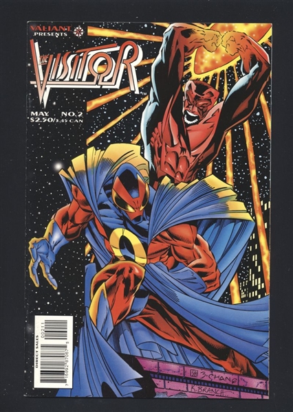 The Visitor #2 VF/NM 1995 Valiant Comic Book