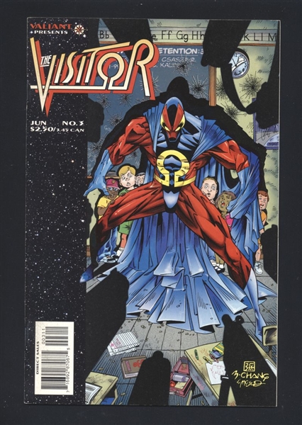 The Visitor #3 VF/NM 1995 Valiant Comic Book