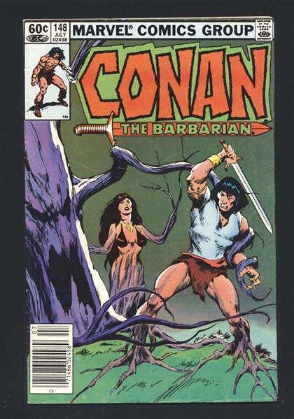 Conan the Barbarian #148 VG/F 1983 Marvel NEWSSTAND Comic Book
