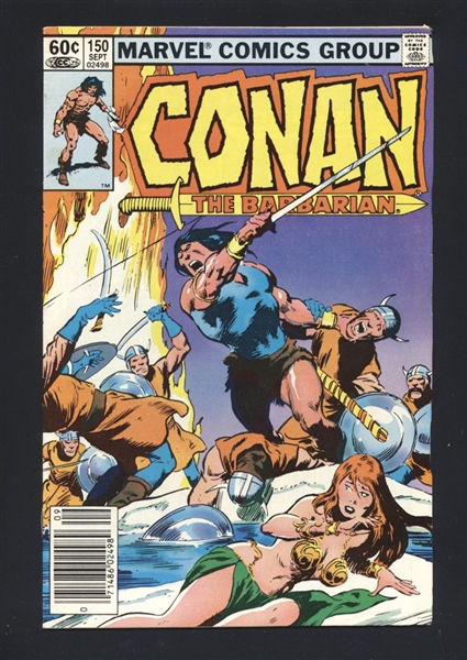 Conan the Barbarian #150 FN 1983 Marvel NEWSSTAND Comic Book
