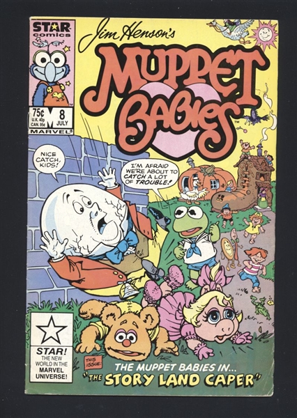 Muppet Babies (Star/Marvel) #8 FN 1986 Star/Marvel Comic Book