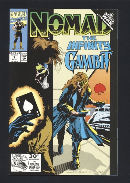 Nomad #7 NM 1992 Marvel Infinity War Comic Book