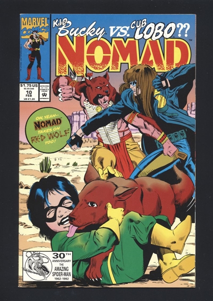 Nomad #10 NM 1993 Marvel Kid Bucky Comic Book