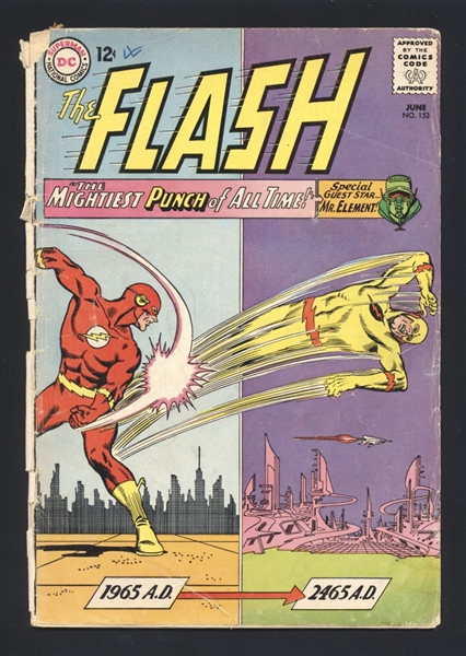 The Flash (V1) #153 FR 1965 DC Comic Book