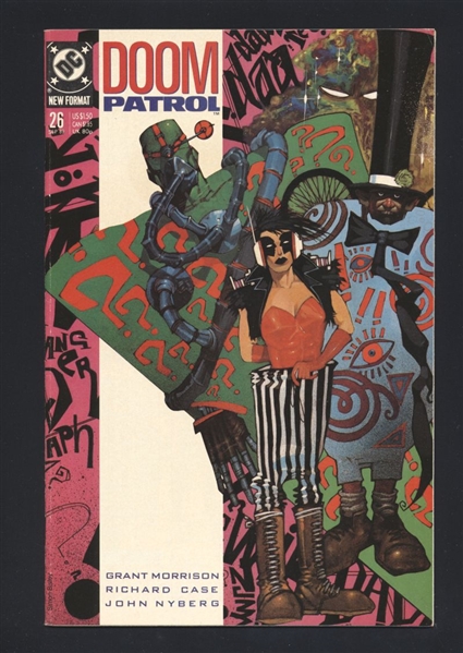 Doom Patrol (1987) #26 VF/NM 1989 DC 1st Brotherhood of Dada Comic Book