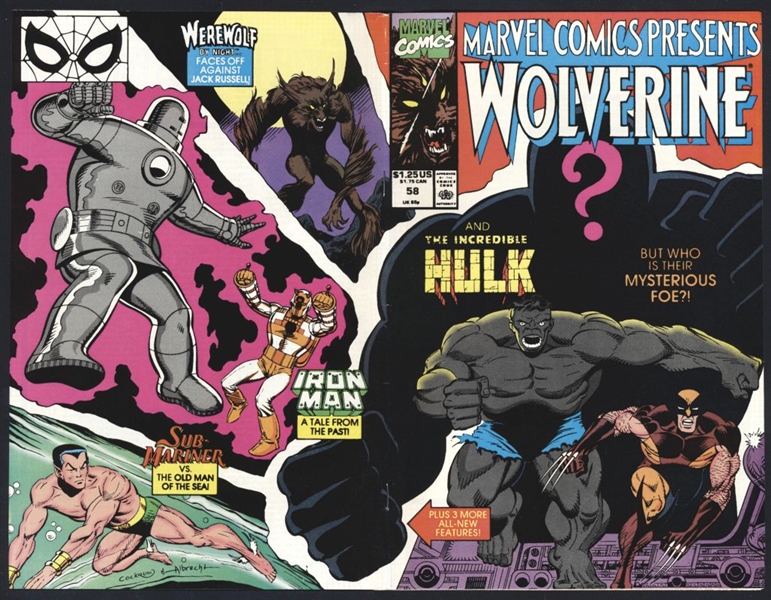 Marvel Comics Presents #58 NM 1990 Marvel Comic Book