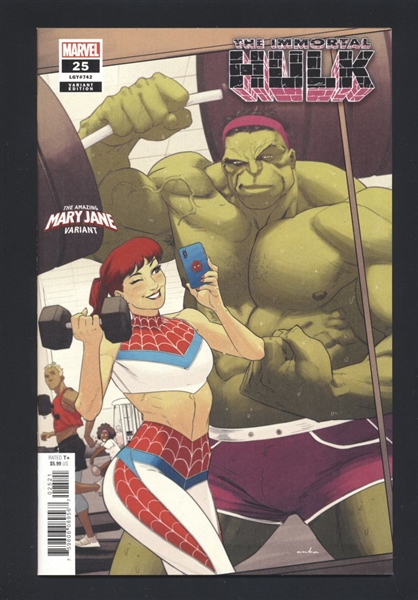 Immortal Hulk #25/A NM 2019 Marvel Kris Anka Mary Jane Variant Comic Book