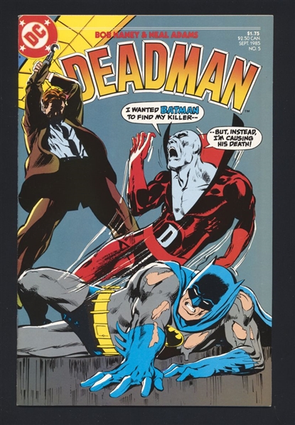 Deadman (1985) #5 VF/NM 1985 DC Batman Neal Adams Comic Book