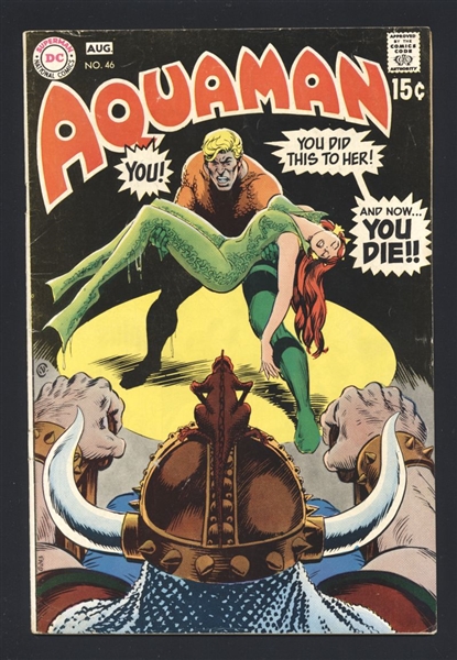 Aquaman (V1) #46 VG 1969 DC Comic Book